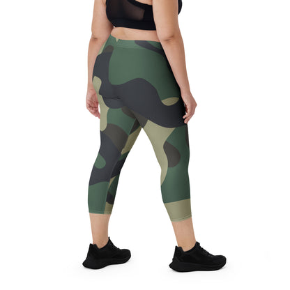 Army Capri Leggings