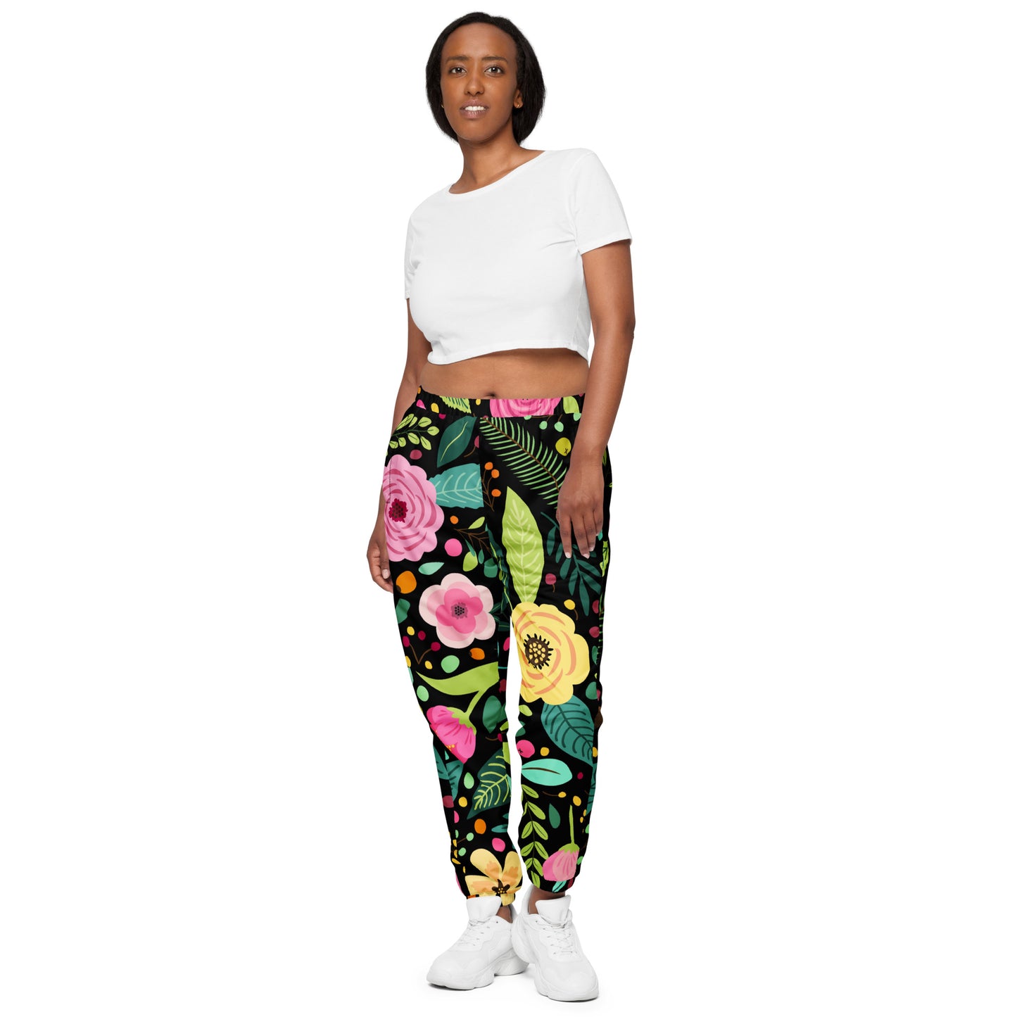 Floral MC track pants