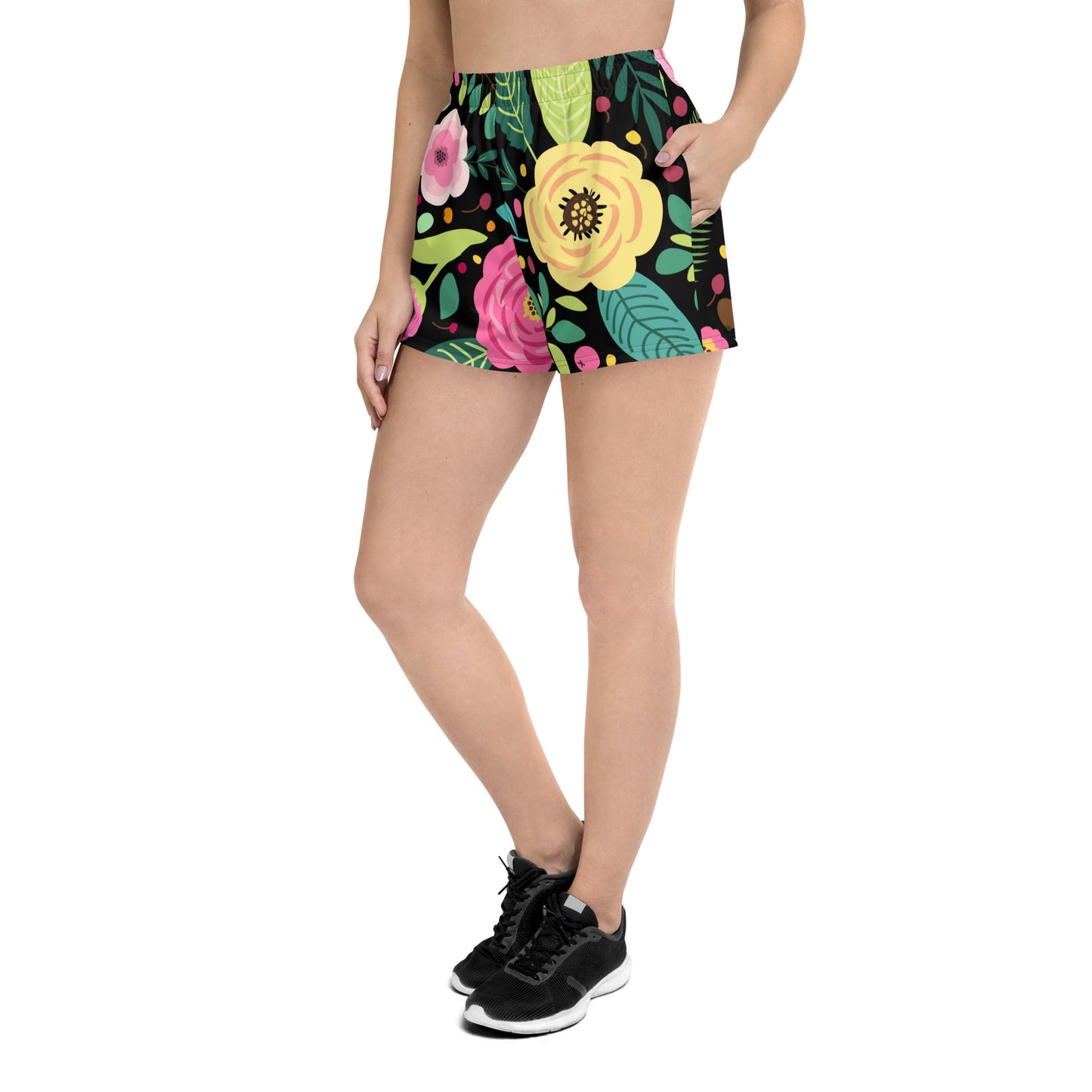 Floral Athletic Shorts